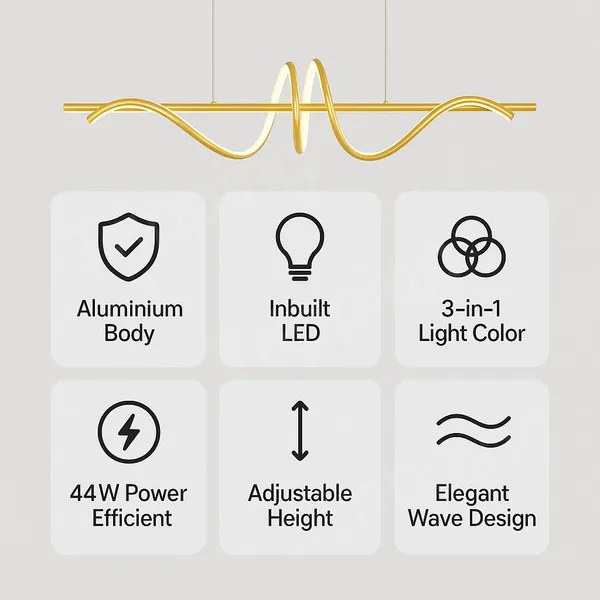 Tripping_Jl8261_Modern_Wave_Shape_48w_Led_Pendant_Light_Dimmable_3_In_1_Warm_White_Cool_Color_Hanging_Chandelier_100cm_Width_Adjustable_Height_For_Dining_Living_Room_Kitchen_Office