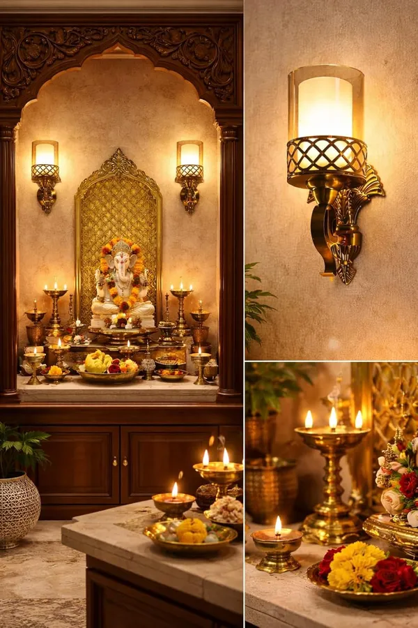 Tripping_Antique_Gold_Metal_Wall_Lamp_With_Double_Glass_Shade_Amber_Outer_Glass_White_Milky_Frosted_Inner_Glass_E27_Holder_Decorative_Wall_Light_For_Living_Room_Bedroom_Hotel