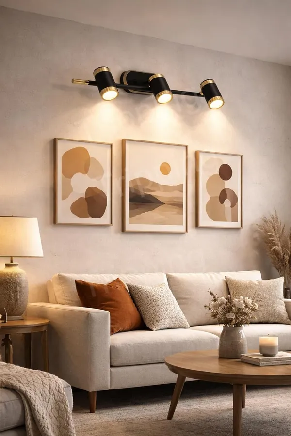 Tripping_17watt_Lx087_Warm_White_Light_Color_Adjustable_3_Head_Led_Wall_Lamp_Black_Gold_Metal_Body_Focus_Spot_Light_For_Dressing_Table_Mirror_Accent_Walls_50_15_7_Cm