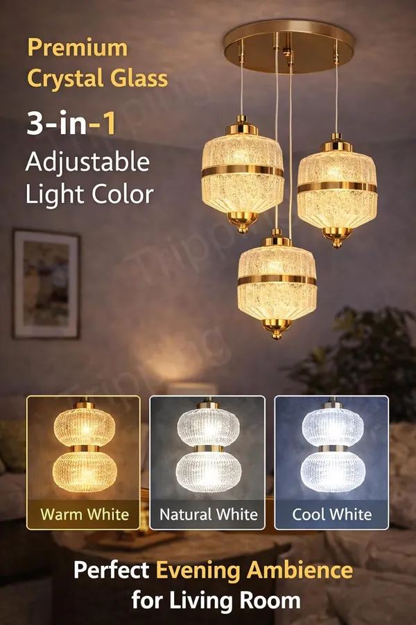 Tripping_20w_Led_3_In_1_Adjustable_Crystal_Glass_Pendant_Ceiling_Light_Warm_White_Natural_White_Cool_White_Gold_Finish_3_Light_Hanging_Lamp_For_Living_Room_Bedroom_Balcony_Dining_Area_547
