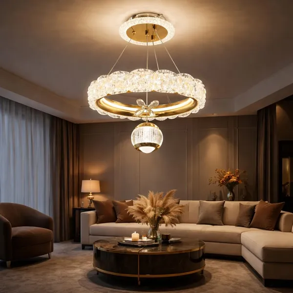Tripping_15w_Modern_Gold_Crystal_Ring_Led_Chandelier_Dimmable_Decorative_Ceiling_Light_With_Crystal_Pendant_Adjustable_Hanging_Luxury_Lighting_For_Living_Room_Dining_Area_Bedroom_Lobby