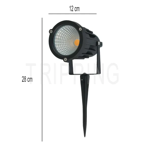 Black_Decorative_Waterproof_Garden_Spike_Light_Ip65_16_Watt_Led_Outdoor_Lamp