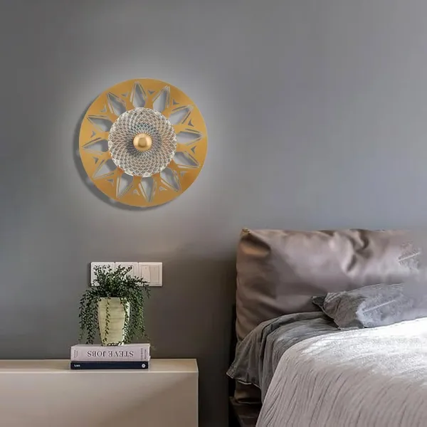 Golden_Decorative_6_Watt_3-In-1_Led_Wall_Light