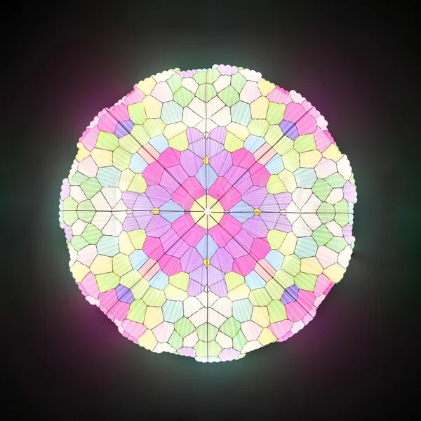 Multicolour_Decorative_50_Watt_Surface_Mounted_Light_Fixture_Ceiling_Lamp