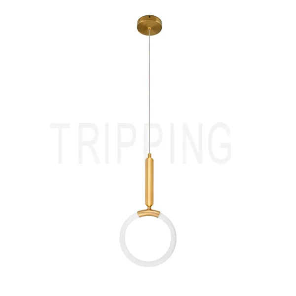Gold_Decorative_Modern_12_Watt_Led_Ring_Pendant_Light