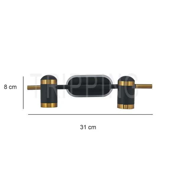 Black_&_Gold_Decorative_Rotatable_Dual_Head_Design_Adjustable_8_Watt_Led_Wall_Lamp