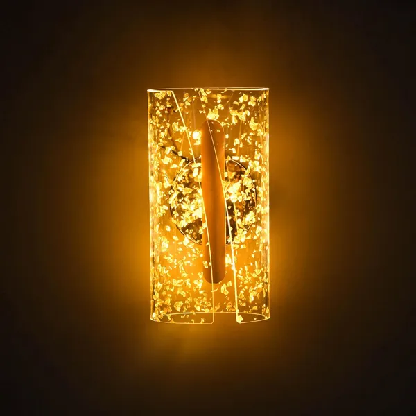 Multicolour_Decorative_Golden_Leaf_Glass_Finish_Led_Wall_Lamp