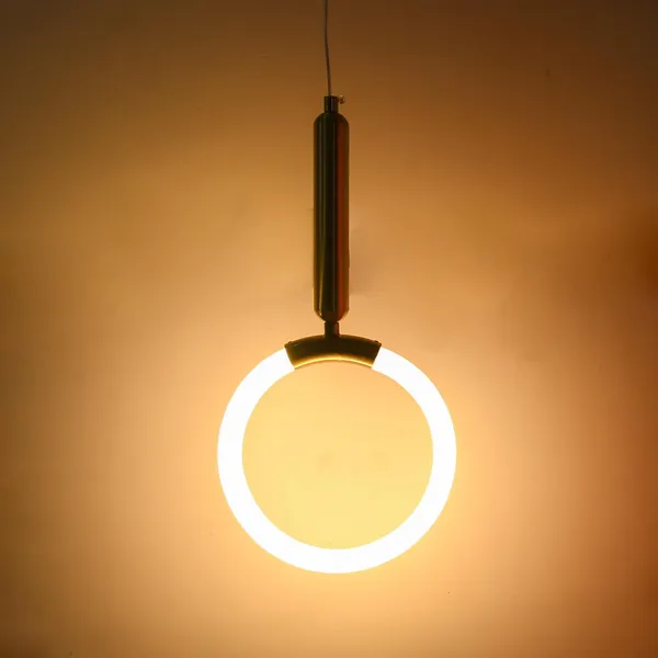 Gold_Decorative_10_Watt_Led_Round_Frame_Ceiling_Pendant_Lamp