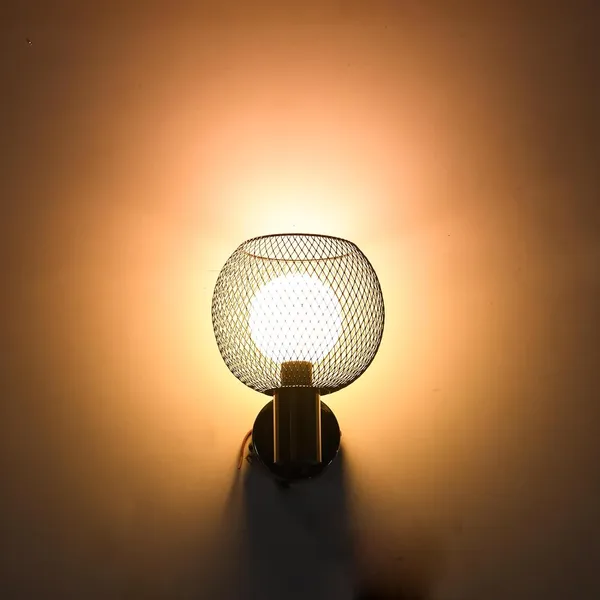 Multicolour_Decorative_Mesh_Design_8_Watt_Inbuilt_Led_Wall_Lamp