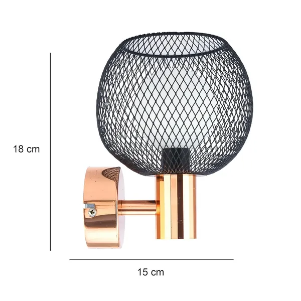 Multicolour_Decorative_Mesh_Design_8_Watt_Inbuilt_Led_Wall_Lamp