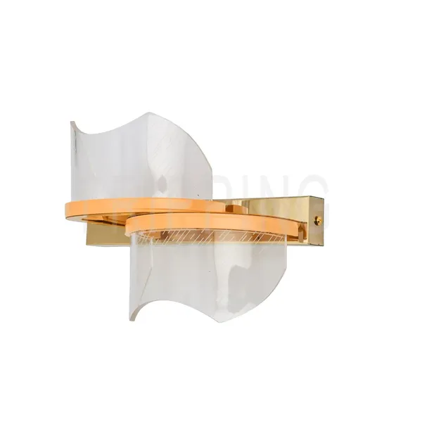 Gold_&_Clear_Decorative_10_Watt_Modern_Acrylic_Wall_Lamp