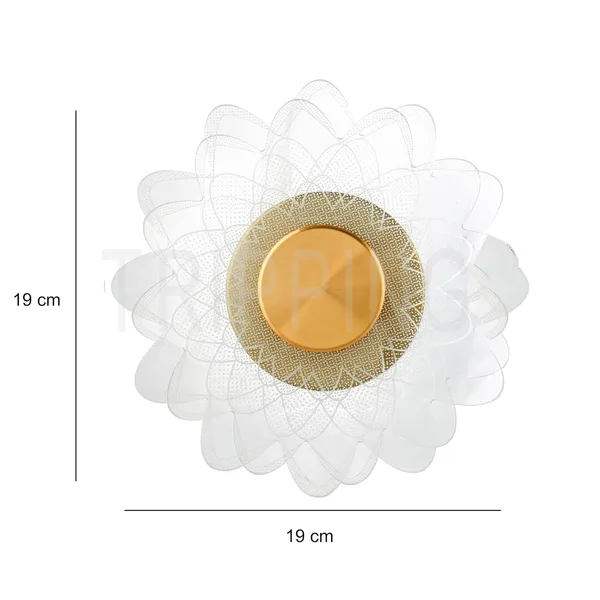 Gold_&_White_Decorative_7_Watt_Led_Ceiling_Cum_Wall_Lamp