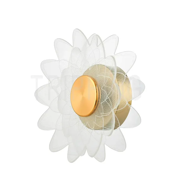 Gold_&_White_Decorative_7_Watt_Led_Ceiling_Cum_Wall_Lamp