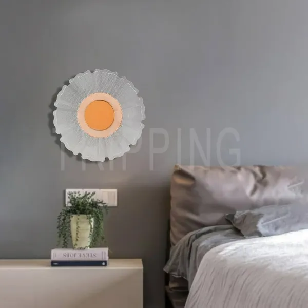 Gold_&_White_Decorative_7_Watt_Led_Ceiling_Cum_Wall_Lamp