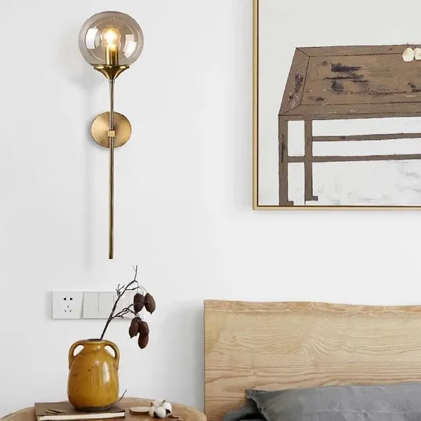 Gold_Decorative_Amber_Glass_Glass_Ball_Wall_Light