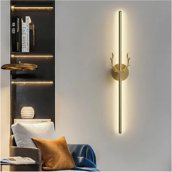 Golden_Decorative_Modern_Led_Wall_Lamp_With_Deer_Antler_Design_Pack_Of_2