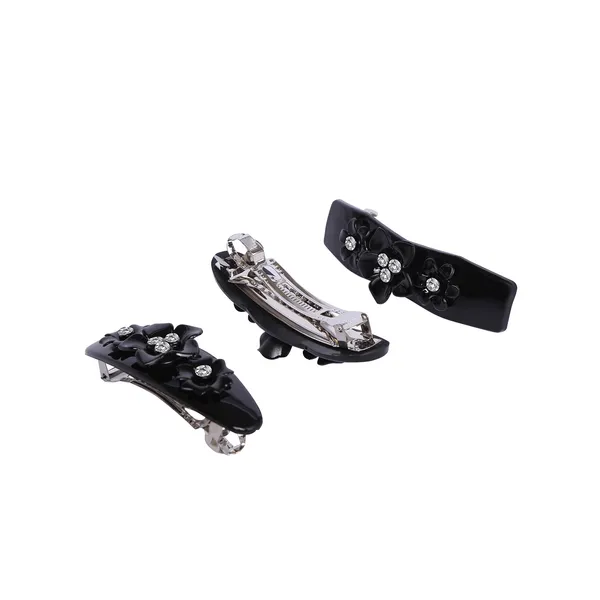 Women_Set_Of_3_Black_French_Barrette_Clips_For_Women_&_Girls