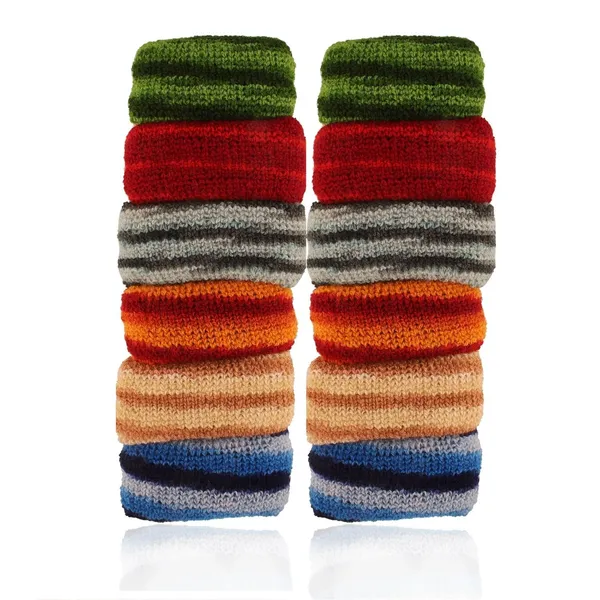 12_Pcs_Soft_Multicolor_Rubber_Hair_Band_For_Women_&_Girls