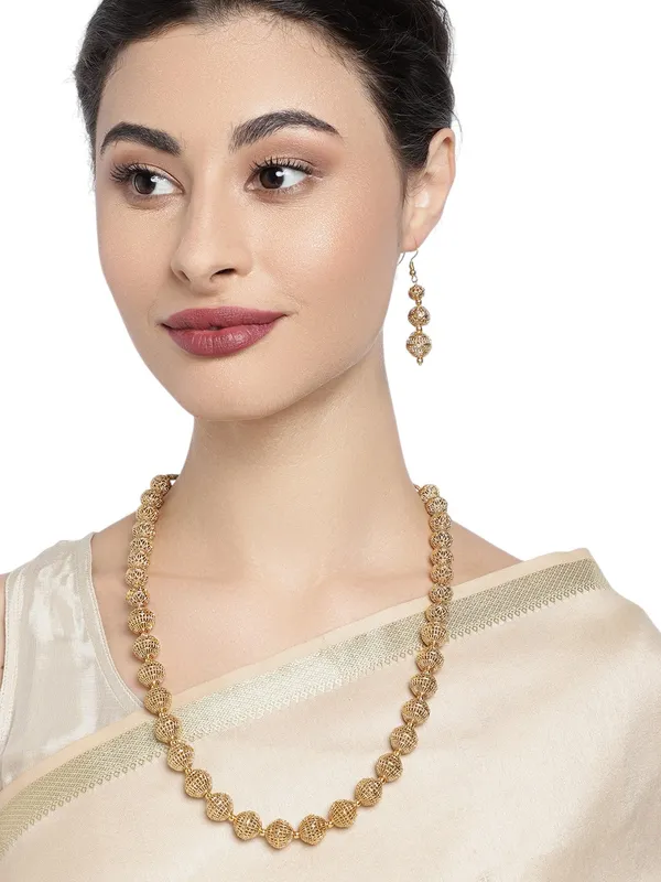 Golden_Filigree_Balls_Long_Necklace_Set_For_Women_For_Women_&_Girls