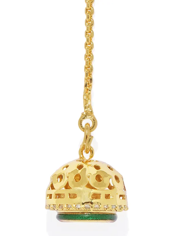 Gold-Plated_Handcraft_Kundan_Maang_Tikka_For_Women_&_Girls