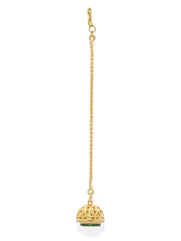 Gold-Plated_Handcraft_Kundan_Maang_Tikka_For_Women_&_Girls