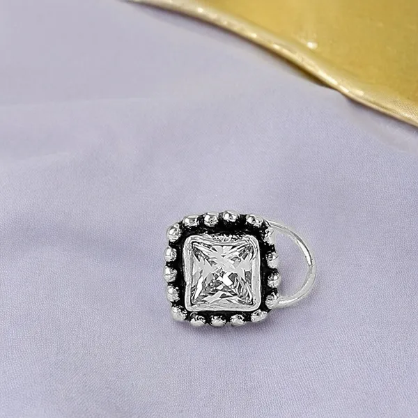 92.5_Silver-Plated_Nose_Pin_With_Square_Stone_For_Women_&_Girls