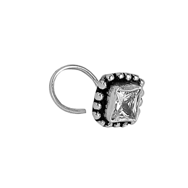92.5_Silver-Plated_Nose_Pin_With_Square_Stone_For_Women_&_Girls
