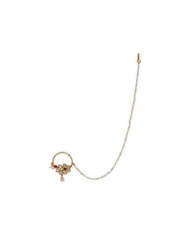 Gold-Toned_Kundan_Faux_Ruby_Nose_Ring_For_Women_&_Girls