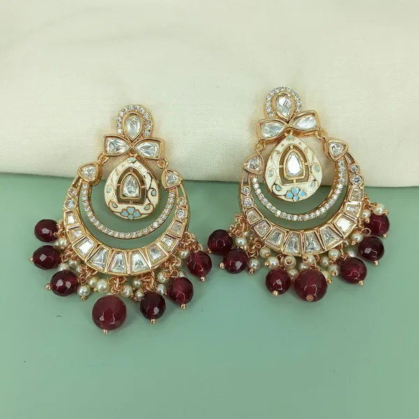 Statement_Meenakari_Polki_Ruby_Chandbali_Earrings_with_Pearl_Drops_For_Women_&_Girls