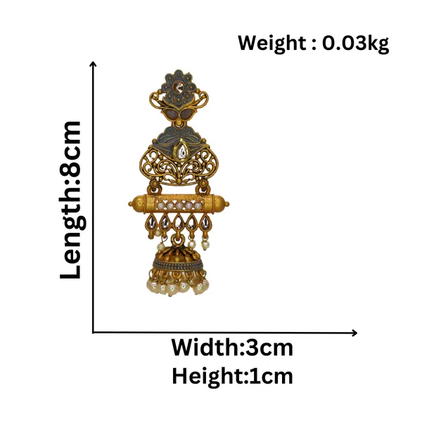 Elegant_ChandelierStyle_Jhumka_Earrings_For_Women_&_Girls