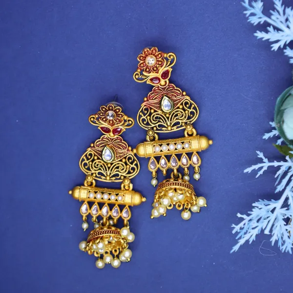 Elegant_ChandelierStyle_Jhumka_Earrings_For_Women_&_Girls