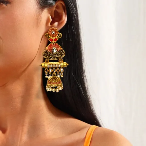 Elegant_ChandelierStyle_Jhumka_Earrings_For_Women_&_Girls