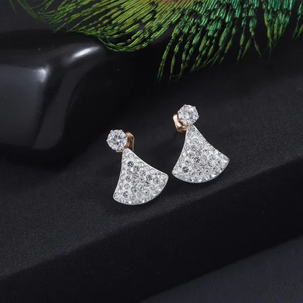 Stainless_Steel_Rosegold_Plated_White_Bulgari_Diva_Drop_Earring_For_Women_&_Girls