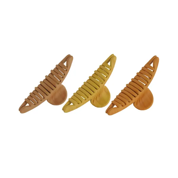 Women_Brown_Khaki_Pack_Of_3_Acrylic_Hair_Clip_For_Women_&_Girls