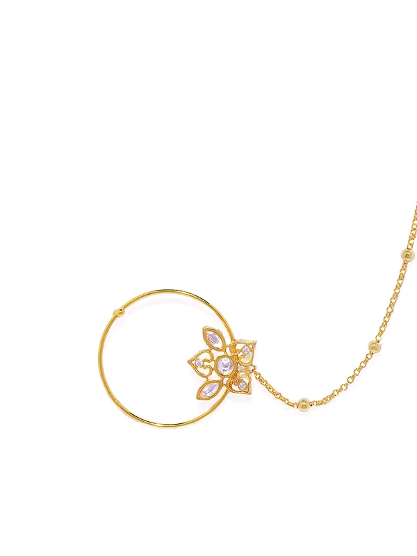 Delicate_Kundan_Studded_Nose_Ring_With_Chain_For_Women_&_Girls