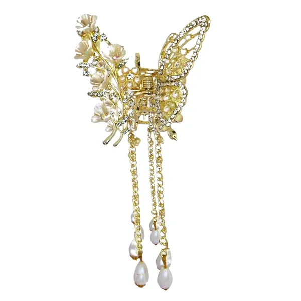 JWELLA_Butterfly_Hair_Claw_Clip_with_Pearls_and_Rhinestones_–_Elegant_Floral_Hair_Accessory