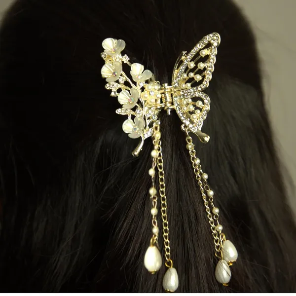 JWELLA_Butterfly_Hair_Claw_Clip_with_Pearls_and_Rhinestones_–_Elegant_Floral_Hair_Accessory