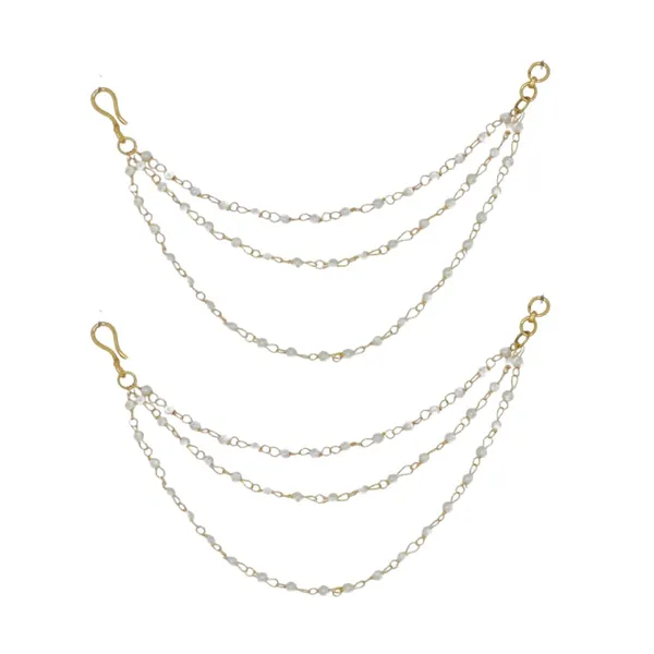 JWELLA_Gold-Plated_Triple-Layered_Pearl_Hair_Chain_–_Elegant_Hair_Accessory_for_Weddings_and_Festive_Occasions