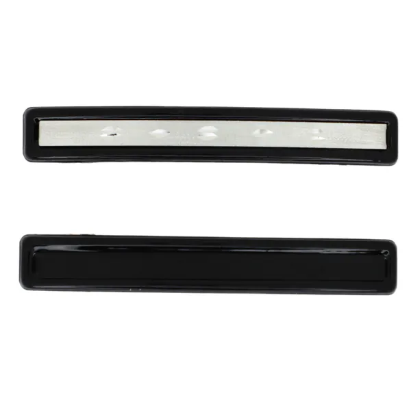 JWELLA_Minimalist_Rectangular_Hair_Clips_for_Women_&_Girls_|_Set_of_2_Back-Grip_Barrettes_in_Black_&_Beige_|_Sleek_&_Strong_Metal_Hold