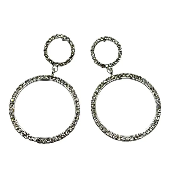 Sparkling_Double_Hoop_Rhinestone_Dangle_Earrings_For_Women_&_Girls