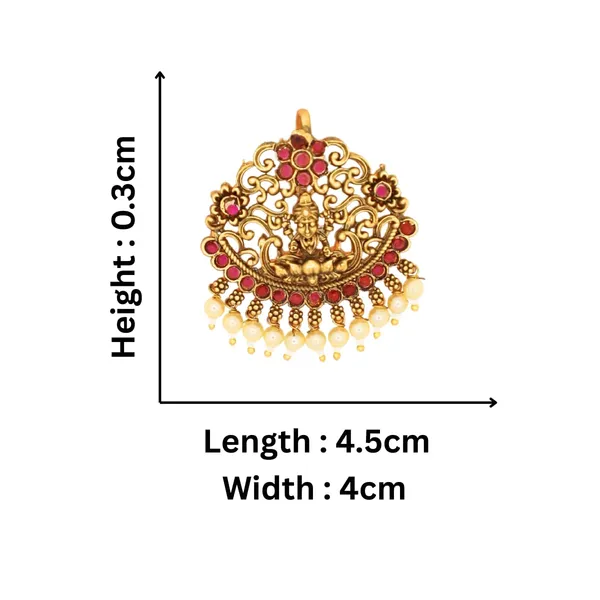 JWELLA_Set_of_9_Lakshmi_Temple_Style_Hair_Accessories_with_Pearl_Drops_&_Pink_Stones_|_Traditional_Juda_Pins_for_Festive_&_Bridal_Hairstyles
