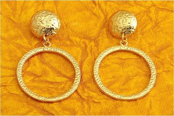 Gold_Plated_Hand_Crafted_Circular_Drop_Earring_77_For_Women_&_Girls