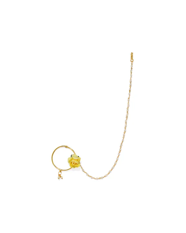 Gold-Toned_Enamelled_Chained_Nose_Ring_For_Women_&_Girls