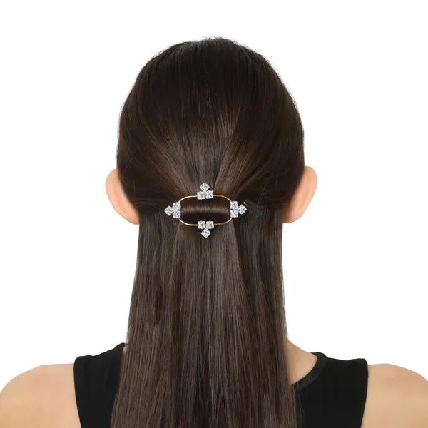 Rose_Gold_Toned_Ad_Hair_Barrette_For_Women_&_Girls