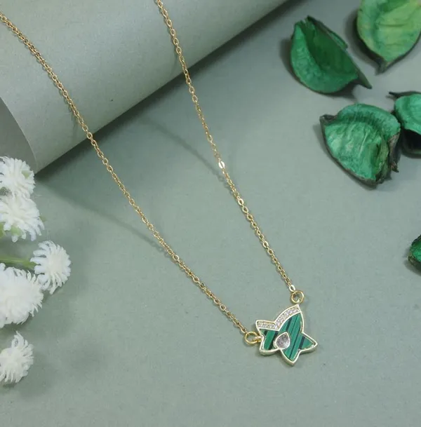 Stainless_Steel_Star_Pendent_Necklace_-_STNK_5474_For_Women_&_Girls