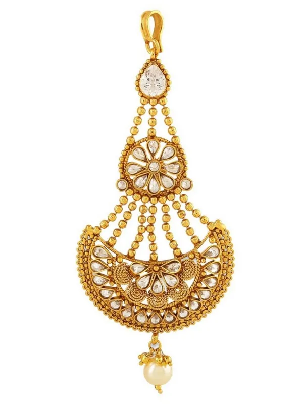 Gold_Plated_Traditional_Kundan_Jhoomar_Passa_For_Girls_And_W_For_Women_&_Girls
