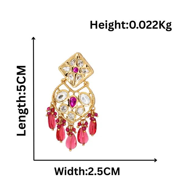 Kundan_Polki_Earrings_with_Ruby_Drops_For_Women_&_Girls