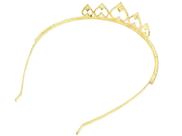 Gold-Toned_Heart_Shaped_Hairband_For_Women_&_Girls