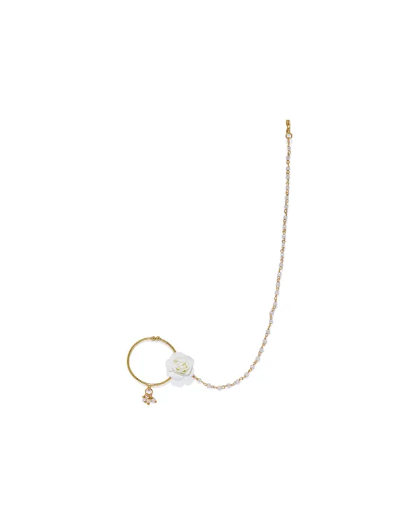 Gold-Plated_Enamelled_Chained_Nose_Ring_For_Women_&_Girls