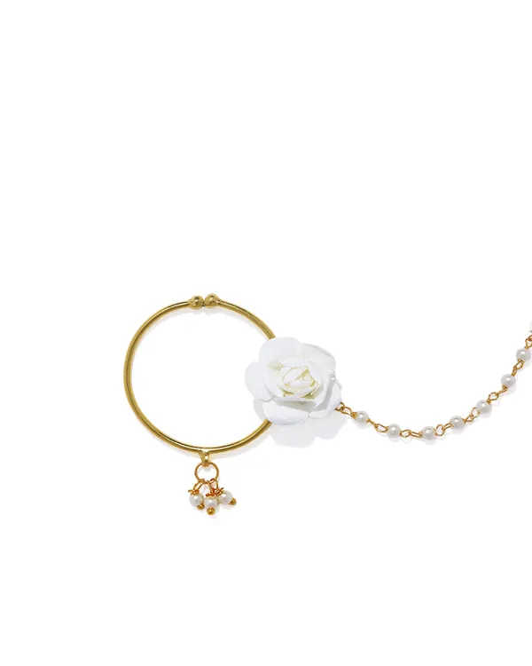 Gold-Plated_Enamelled_Chained_Nose_Ring_For_Women_&_Girls